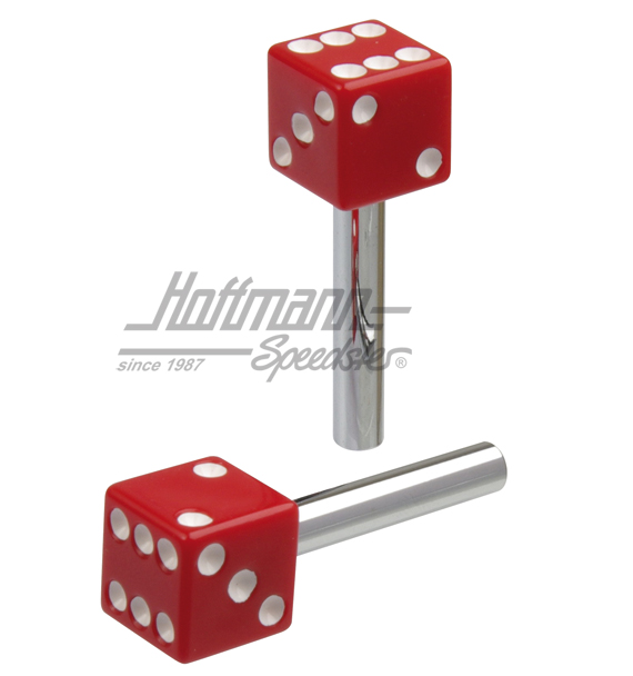 Pulsanti di bloccaggio della portiera, dado, rosso | 315-red | 010-3106-39