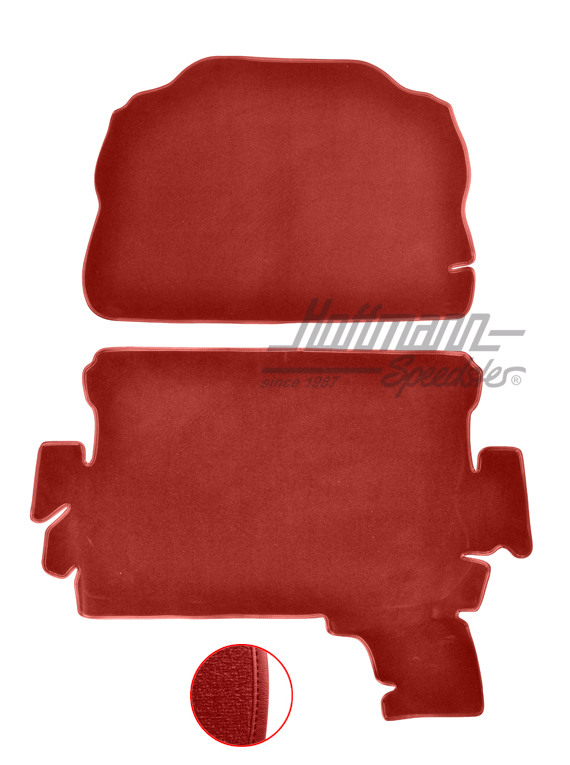 Set tappeti, bagagliaio, 1303, rosso chiaro |  | 026-6627