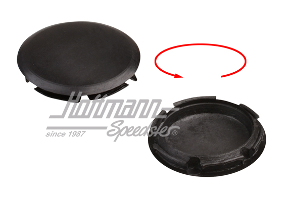 Tappo coprivite, nero, 25mm | 211 831 449 | 020-5263-05