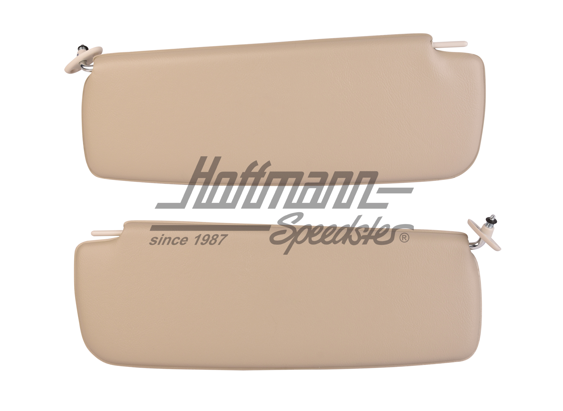 Alette parasole, senza specchio, bianco antico | 21-3014-15 | 069-9770-15