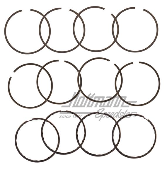 Anelli del pistone,
 1.6 Diesel, 76.5mm, 4 pistoni | 068 198 151 A | 308-0221-10