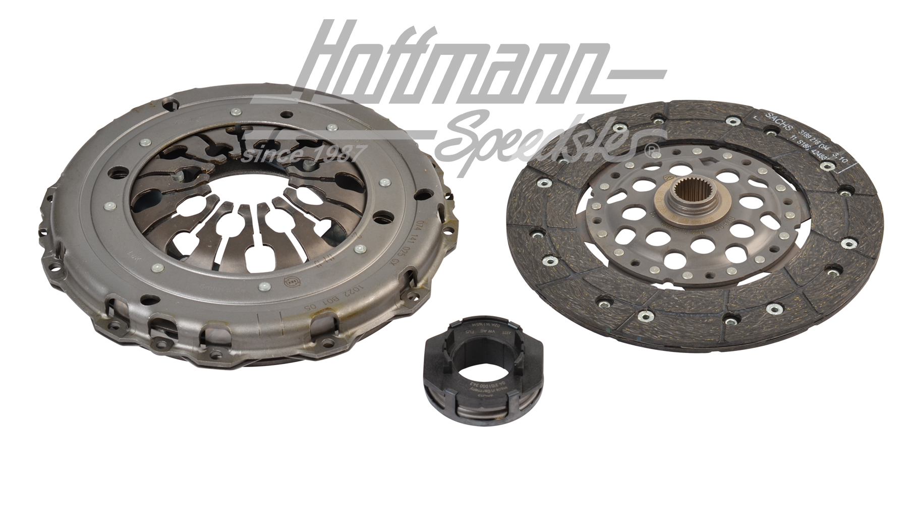 Set di accoppiamento, Furgone T4, 220mm, 2.4 Diesel | 074 198 141 X | 401-1280