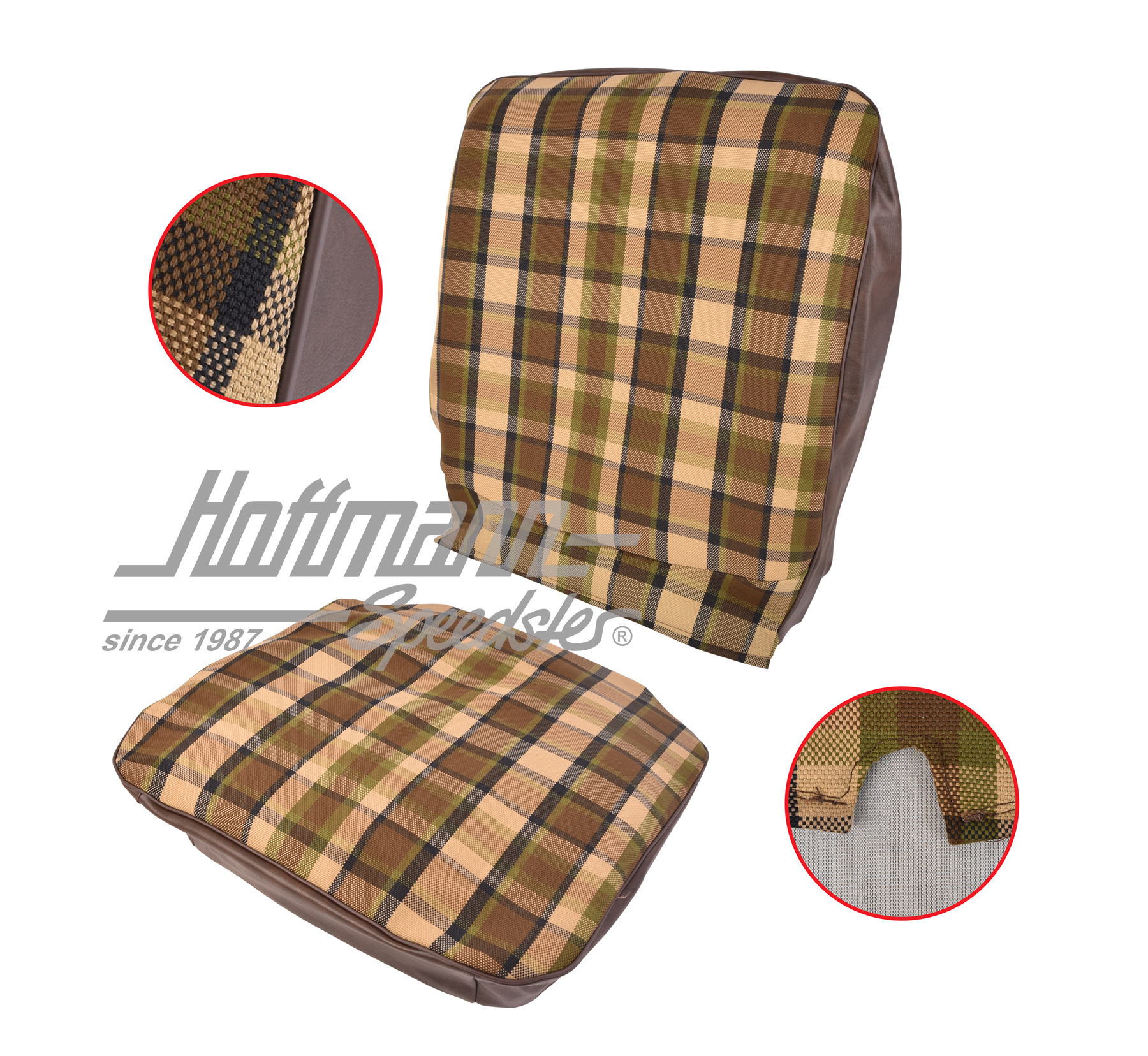 Coprisedile, Westfalia, marrone/beige, 68-74 |  | 098-1305-53