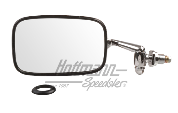 Specchietto retrovisore, Berlina, plastica, nero, sinistro | 113 857 513 D SS | 045-9201-01
