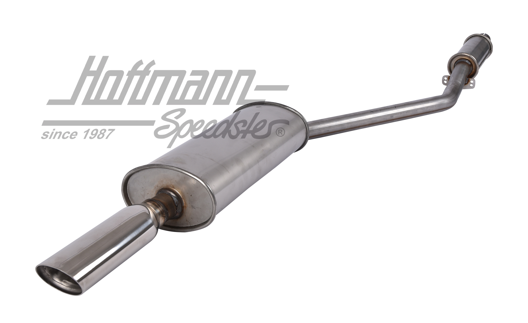 Silenziatore di scarico, die serie, acciaio inossidabile, 924, 2.0                                  
