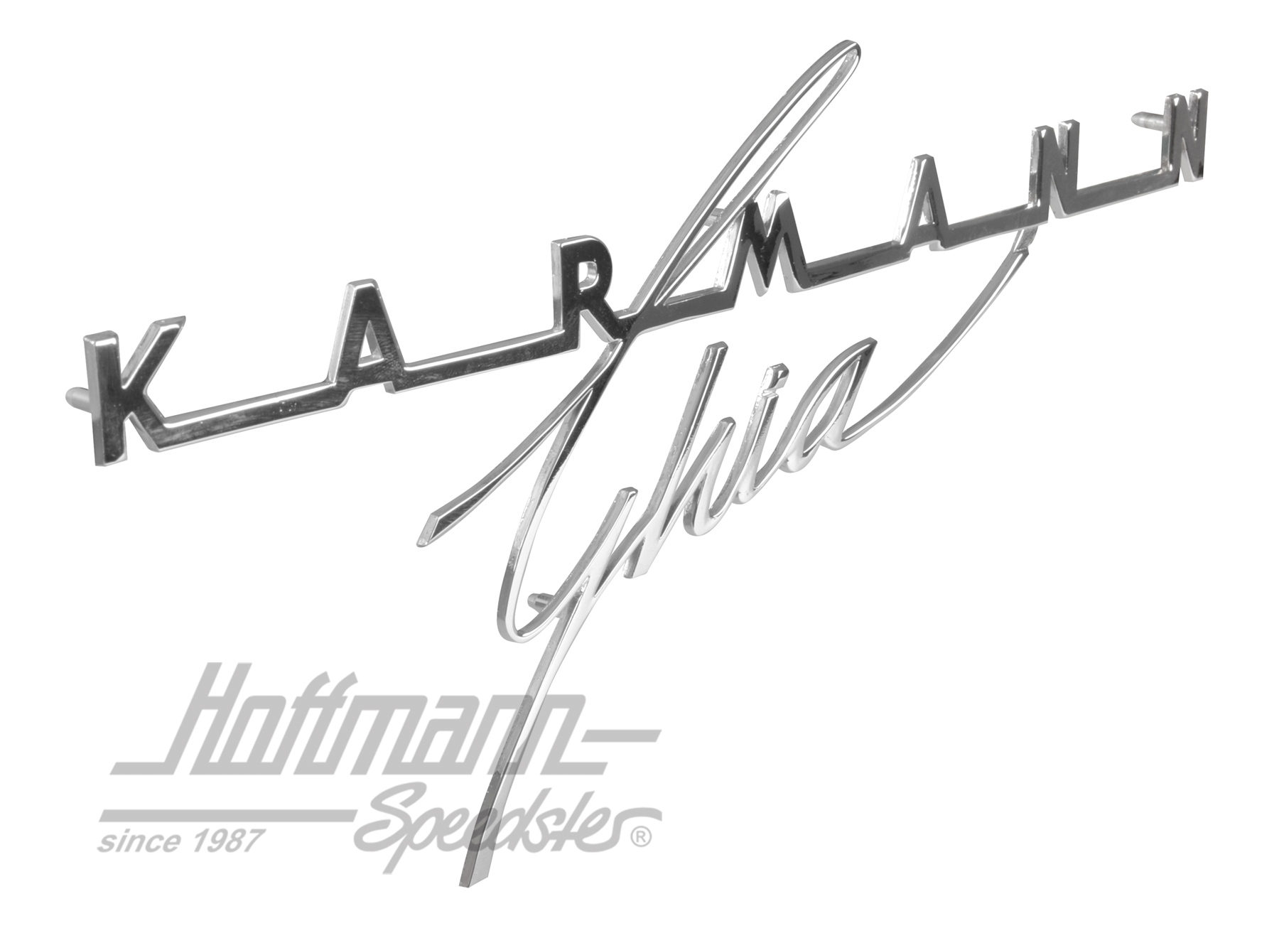 Logo "Karmann Ghia", 8.62-7.74                                                                      