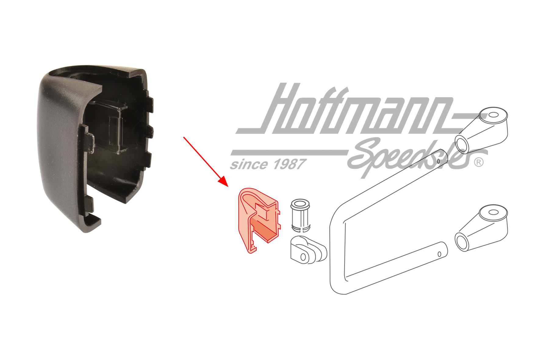 Copertura, supporto, Pick-up/Cabina doppia | 701 857 519 | 408-6740