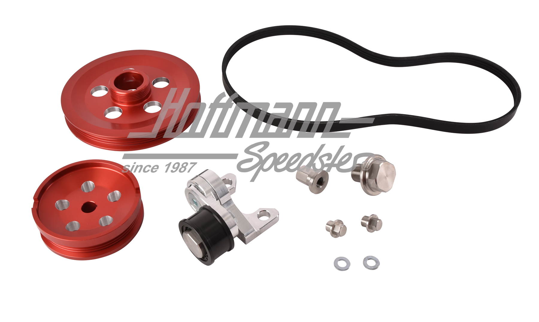 Kit di pulegge, MST, rosso                                                                          