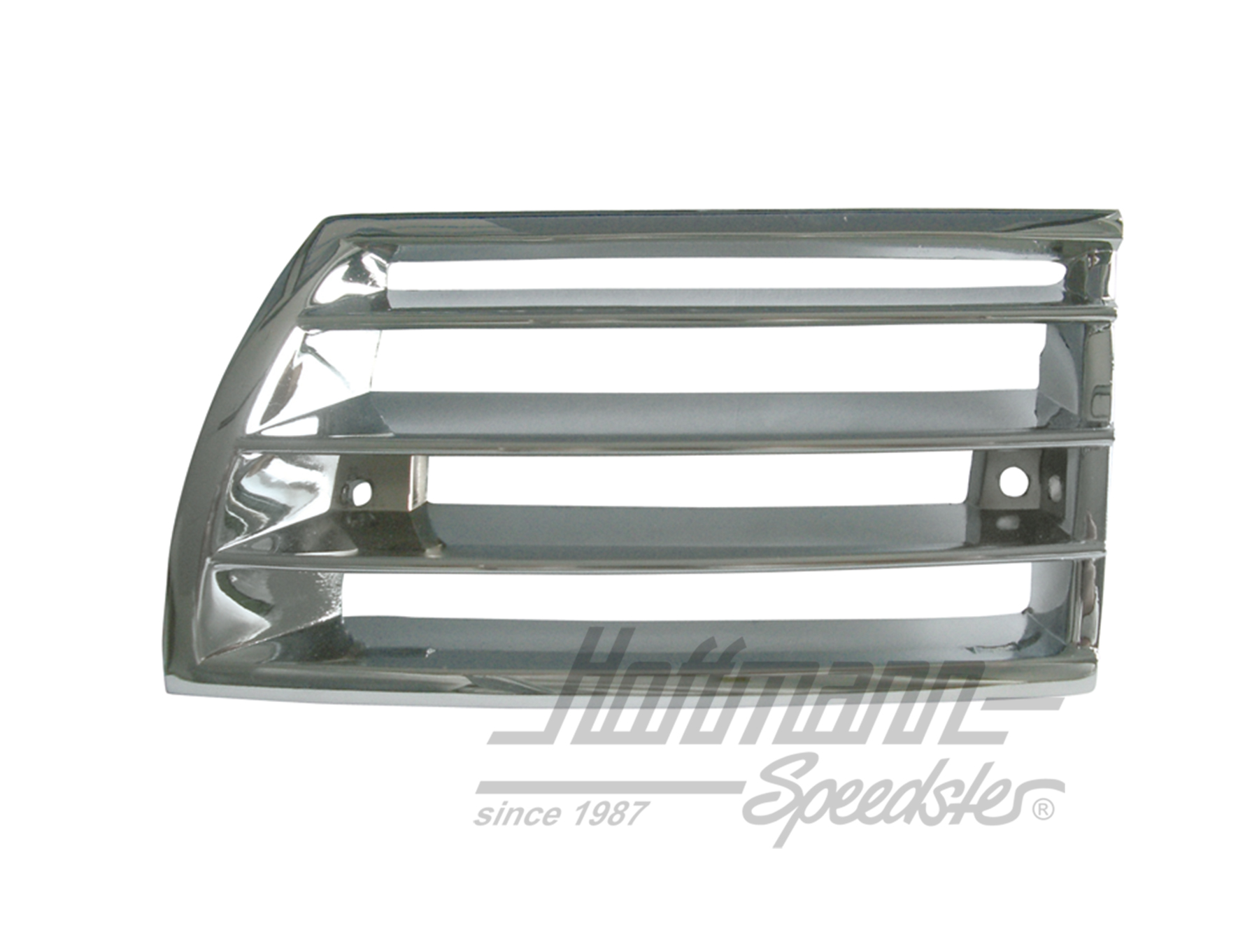 Griglia decorativa del clacson, cromo, .69-.73, sinistra (Metallo)                                  