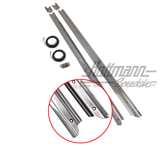 Set modanature, alluminio, tetto pieghevole, 50-60                                                  