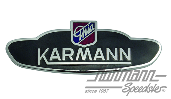 Emblema Karmann Ghia "Karmann Ghia" | 141 853 901 | 020-6083