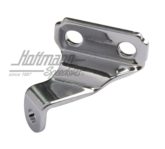 Angolo di supporto, deflettore, superiore, cromato, -64, destra | 113 837 632 | 020-5176-32