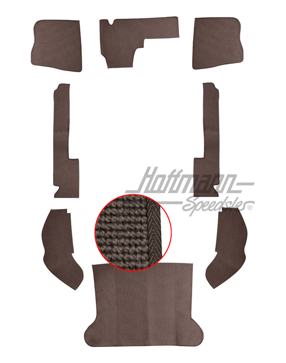 Set tappeti, Berlina, 64-67, filato capello, antracite |  | 026-5025-02