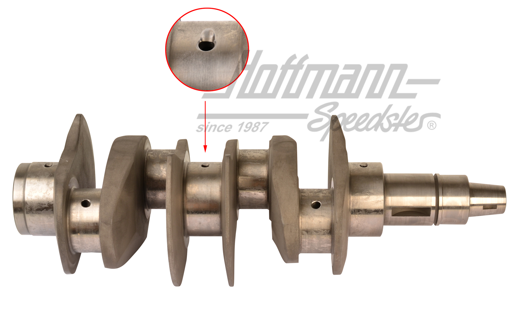 Albero a gomito, Tipo 4, forgiato, corsa 71mm | 004 4371 | 092-0282
