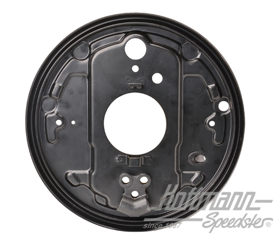 Piastra di ancoraggio freno, Furgone T3, posteriore destra | 251 609 426 D | 325-1740-02