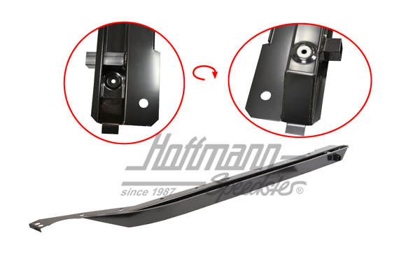 Longherone di riparazione, Cabriolet, 1302/03, sinistra | 151 801 131 D | 050-1483-11