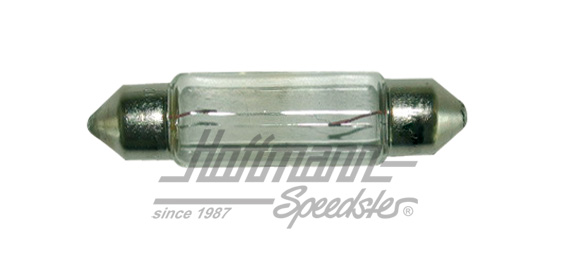 Lampadina a festone, luce interna, 44mm, 6V 10W | 500 172 0 | 020-4424-06