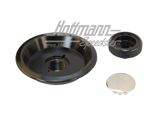 Set giusci manopole, alluminio nero, 85-94 | EQ837003BL | 580-0114