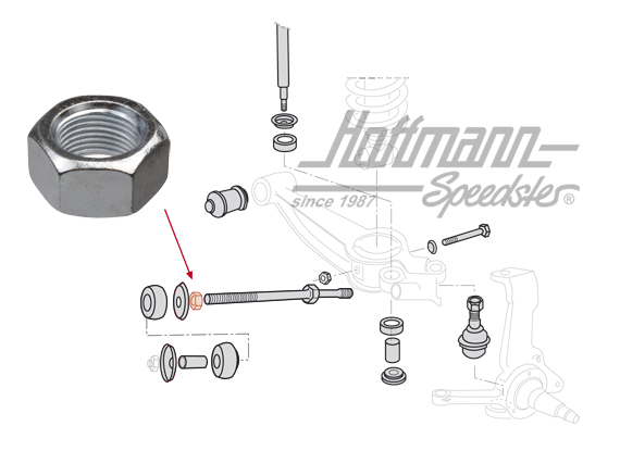 Dado, tirante, interiormente | N  011 023 1 | 330-1119-04