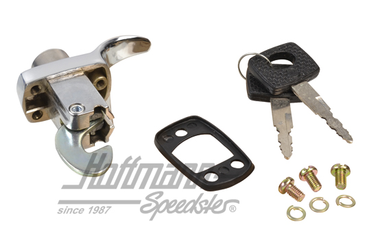 Serratura cofano motore, 8.66 - 7.71, cromata                                                       