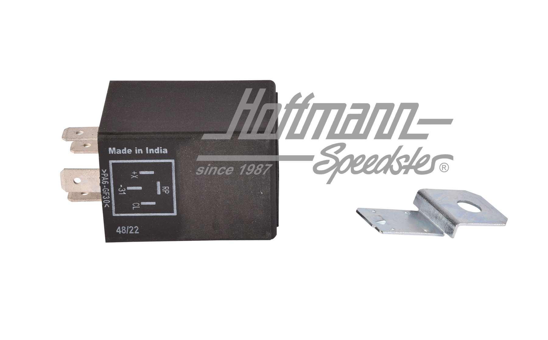 Relé, lampeggiatore, elettronico, 12 volts                                                          