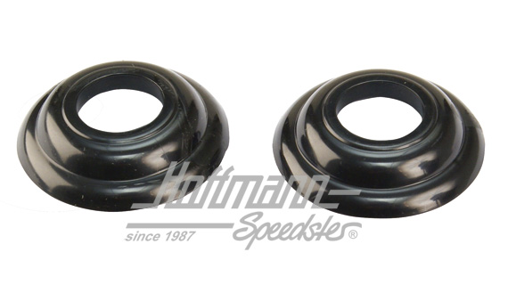 Rosette sotto maniglie apriporta / manovella alzacrist., nere | 113 837 235 S | 020-2382-04