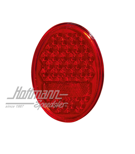 Vetro luce posteriore, ovale, 10.52-7.55, riproduzione | 111 945 131 B | 020-4499-04