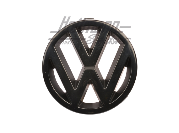 Emblema, anteriore, nero, 125 mm | 251 853 601 A | 370-3832