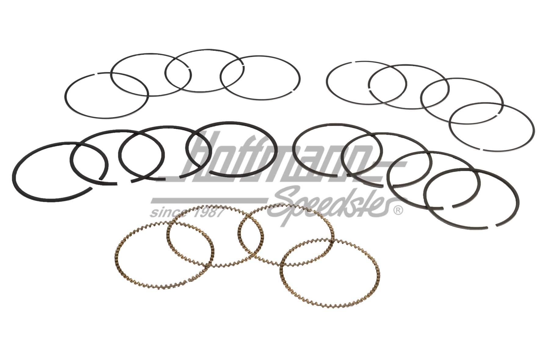 Anelli del pistone 86mm, per 4 pistoni JE                                                           