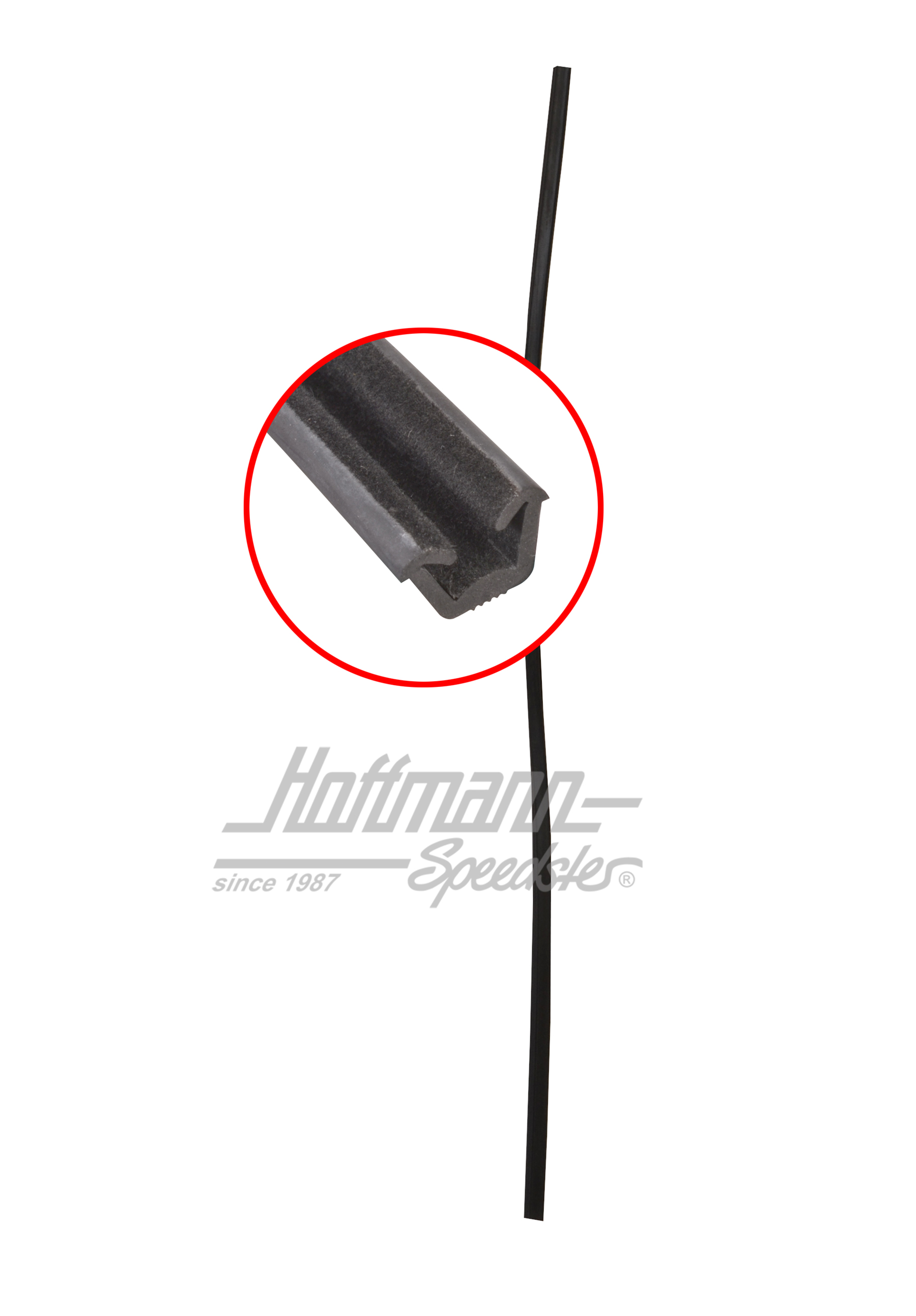 Guarnizione, vetro a manovella, anteriore, 356 B/C                                                  