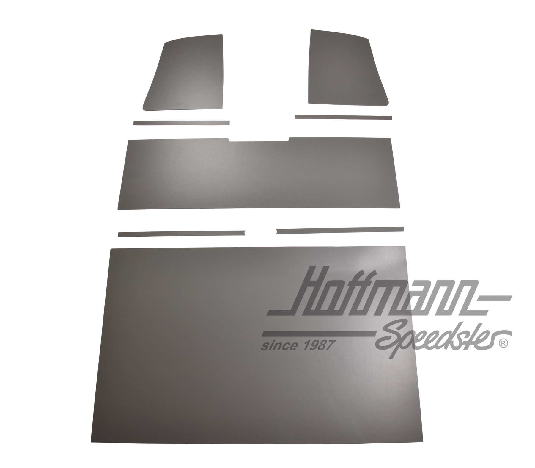 Rivestimento del tetto, Furgone T1, Cabina doppia, grigio                                           