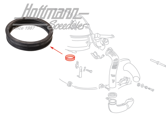 Anello di tenuta, cassa filtro d'aria / carburatore | 113 129 625 A | 020-0899-20