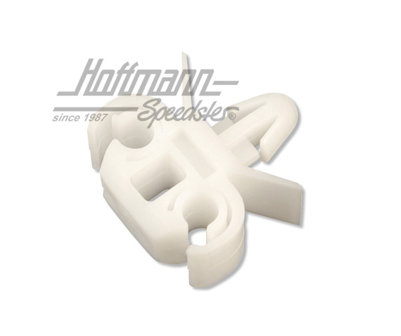 Clip di fissaggio, tubazione del freno / chassis, doppio | 281 611 767 | 325-2407