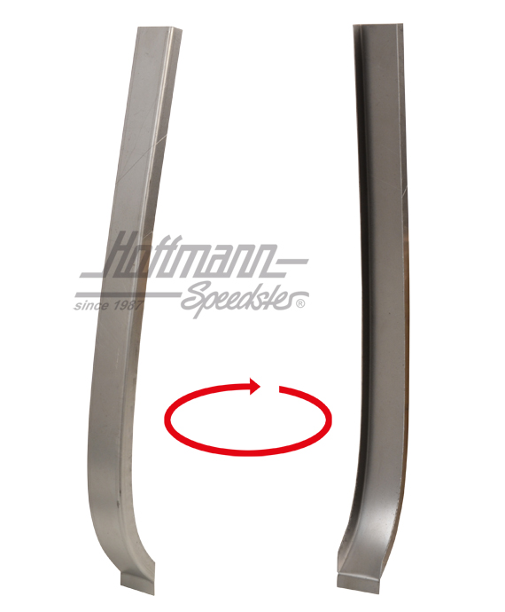 Lamiera di riparazione, montante B, sotto, esterna, sinistra/destra | 211 809 251 | 096-0554-15