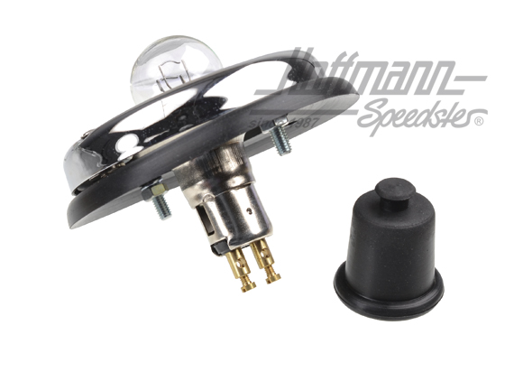 Luce di lampeggiatore, completo, 356/356A, giallo
 (plastica)                                      