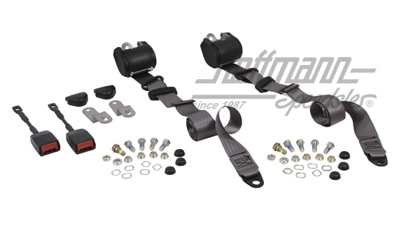 Cintura di sicurezza automatica, anteriore, Berlina / Cabriolet, grigio | DE0573-01KS | 045-9180-04