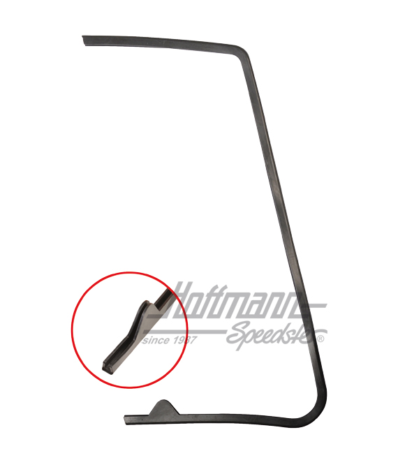 Vetro, deflettore / telaio | 211 837 271 | 089-0105-10