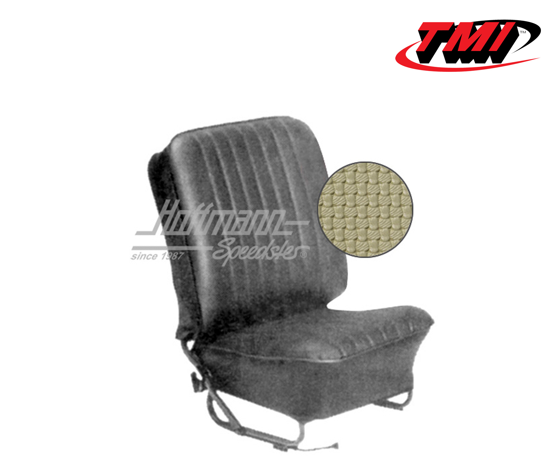 Coprisedili, Cabriolet, 57-64, tessuto di cestino, beige | 43-1322-04 | 055-6630