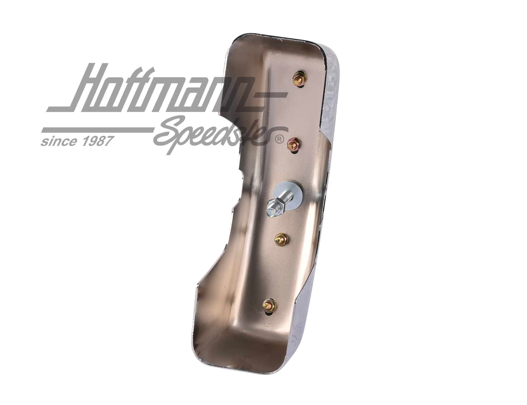 Rostro paraurti, paraurti forma cassone, con listello di gomma                                      