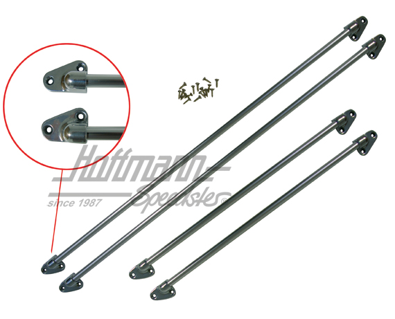 Jail Bars, vetri laterali, Furgone T2, sinistra / destra | 241 898 440 | 097-8540