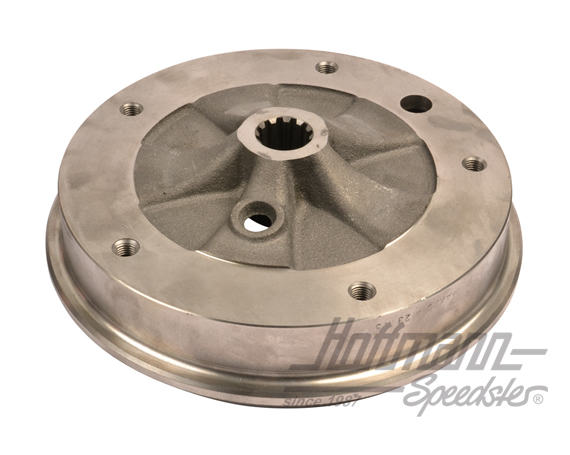 Tamburo freno posteriore, 5 fori/circolare foro 205, -9.57 | 111 501 615 A | 020-3941