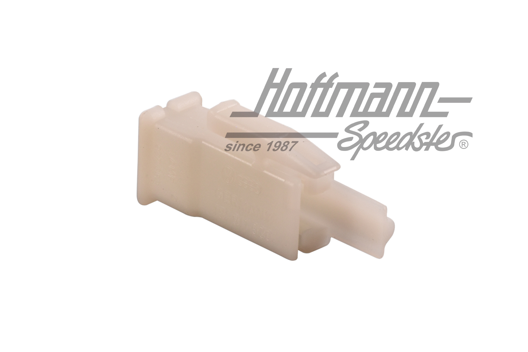 Alloggiamento per contatti piatti, 1 polo                                                           