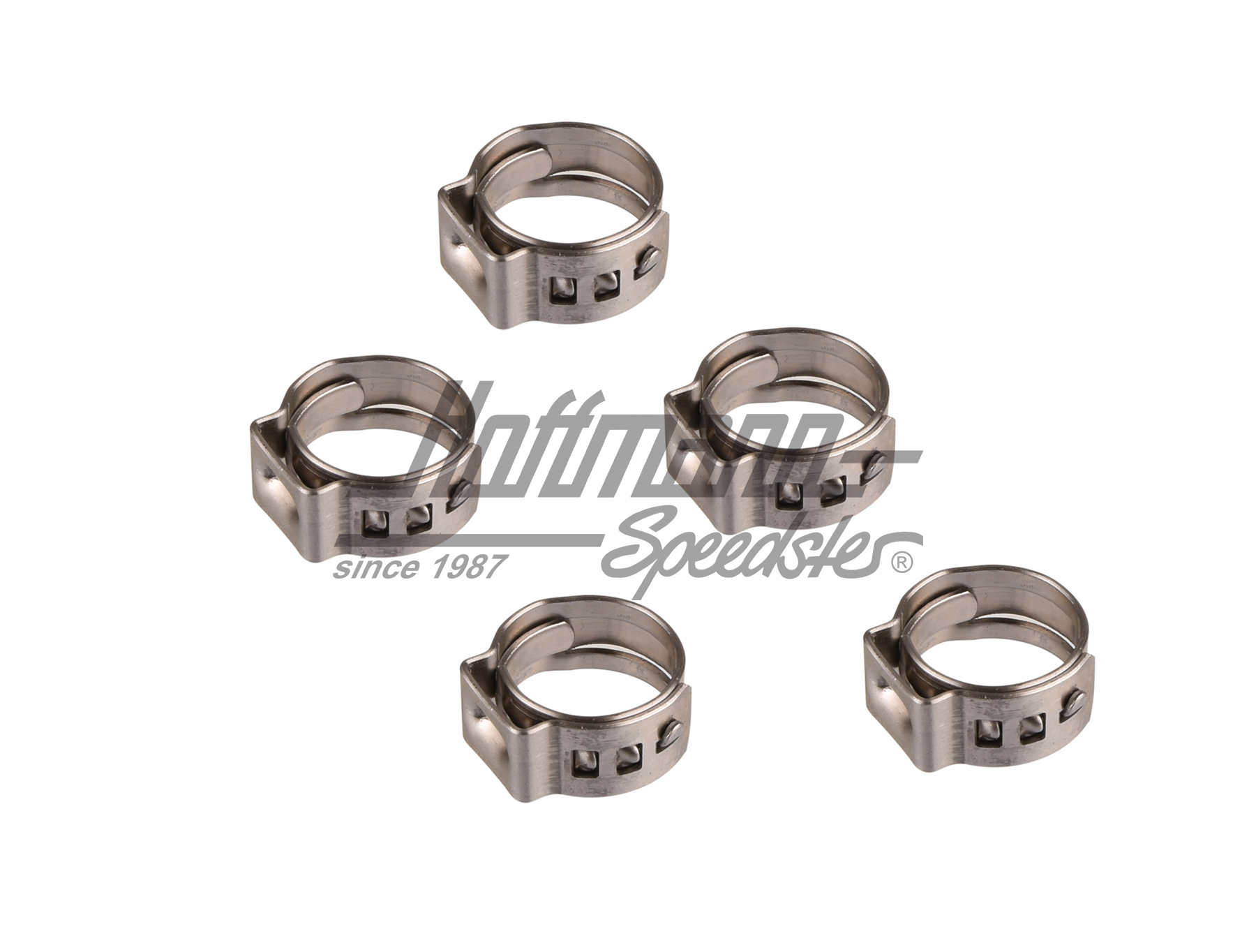 Fascette a un orecchio, regolabile, 9.8-12.3mm | --- --- --- | 020-0505-12