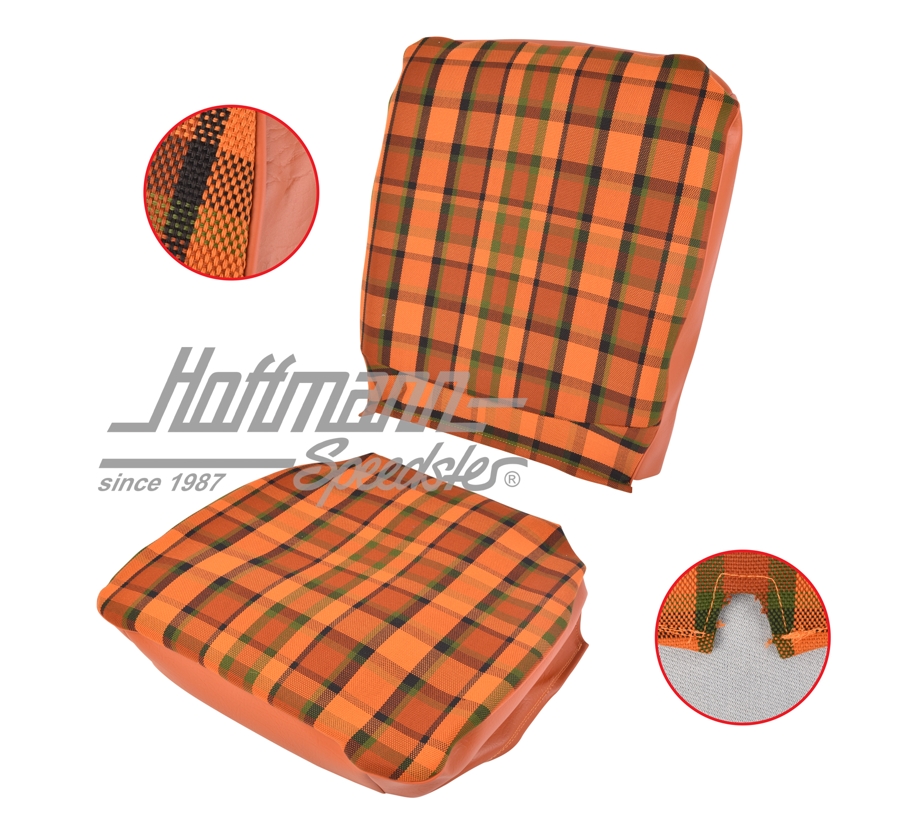 Coprisedile, Westfalia, rosso/arancione, 68-74 |  | 098-1305-63