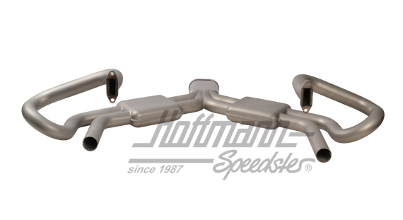 Gomito scarico tipo ventaglio, 356, Sebring Style  
                                               