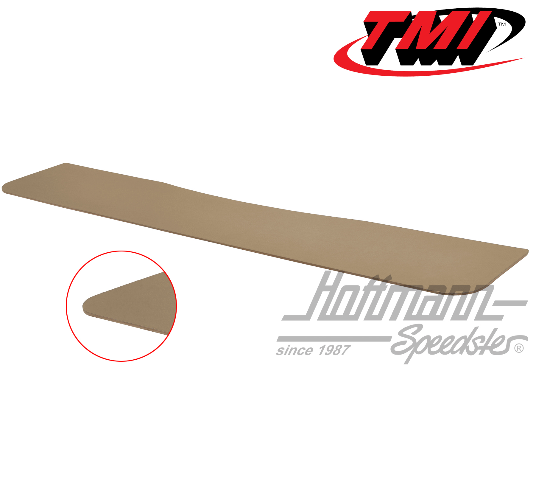 Pannello, schienale panca, superiore, -62, beige | 10-2139-14 | 098-0714-05