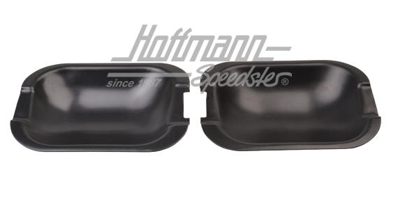 Protezioni di maniglia portiera, alluminio, nero, Passat / Audi | 50026 | 200-6641