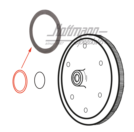 Rosetta, volano, 0.30 mm | 021 105 281 | 092-0215-30