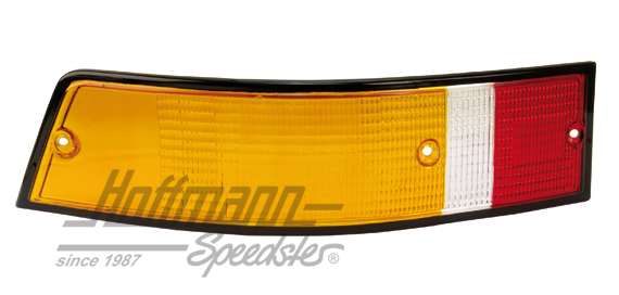 Vetro luce posteriore, giallo/bianco/rosso, 72-89 sinistra | 911 631 949 00 | 580-2611