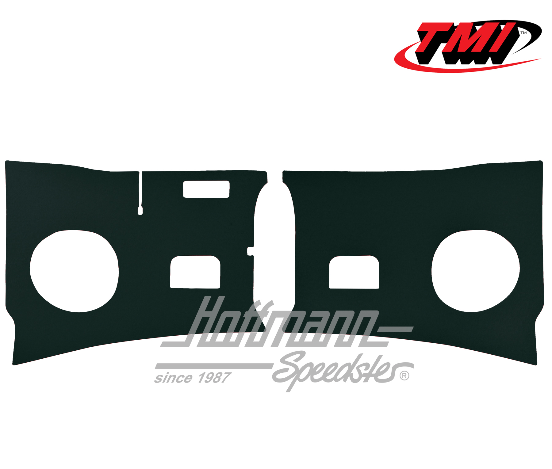 Rivestimenti pannello frontale, 62-67, nero | 10-2111-11 | 098-0564-01